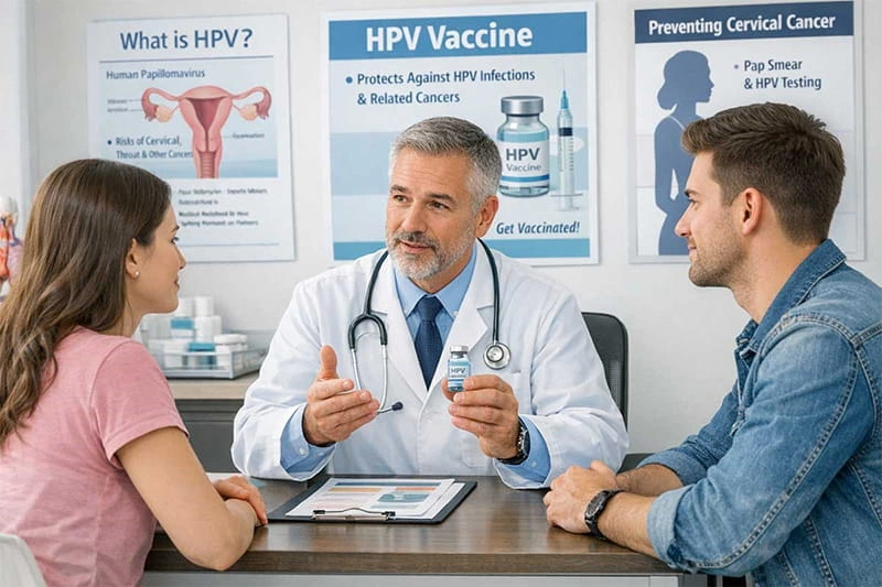 واکسن گارداسیل (HPV) برای مردان و زنان 